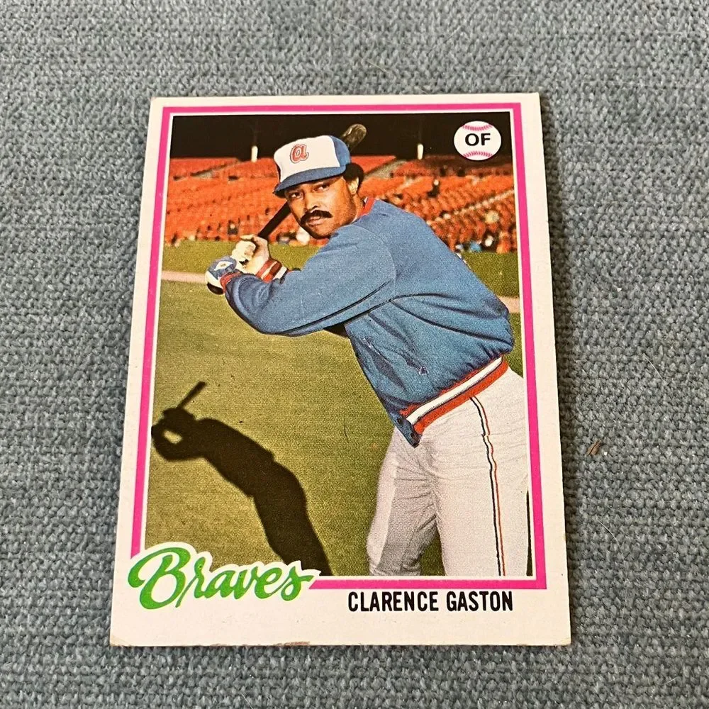 1978 Topps Atlanta Braves Baseball Card Trading Card